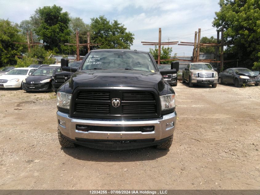 2014 Dodge Ram 2500 VIN: 3C6UR5DL8EG236382 Lot: 12034255