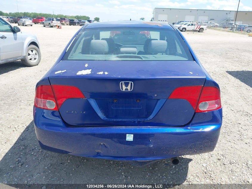 2007 Honda Civic Lx VIN: 2HGFA16557H036998 Lot: 12034256