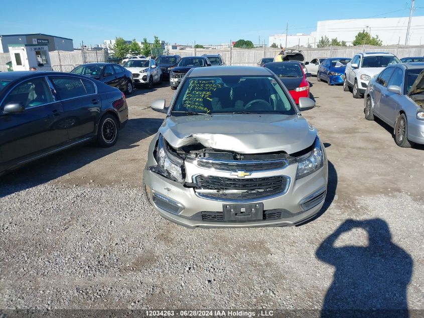 2016 Chevrolet Cruze VIN: 1G1PE5SB8G7160374 Lot: 12034263