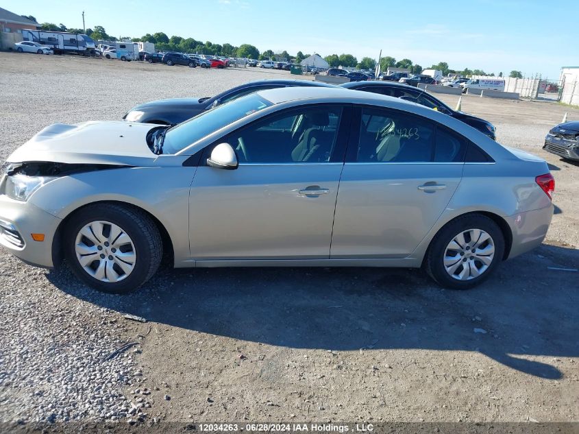 2016 Chevrolet Cruze VIN: 1G1PE5SB8G7160374 Lot: 12034263
