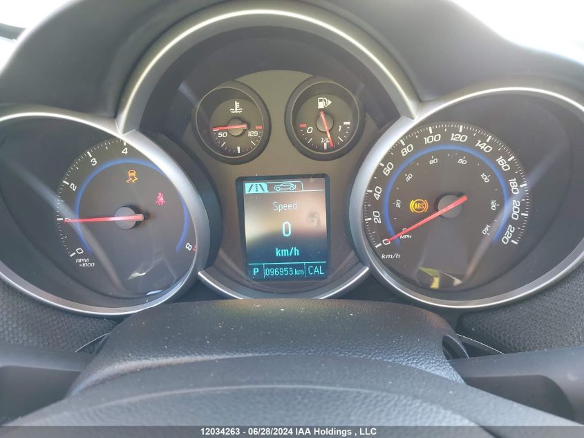 2016 Chevrolet Cruze VIN: 1G1PE5SB8G7160374 Lot: 12034263