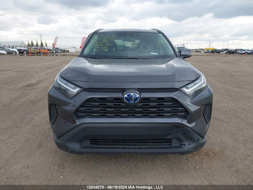 2022 Toyota Rav4 Hybrid Xle VIN: 2T3RWRFV2NW131754 Lot: 12034270