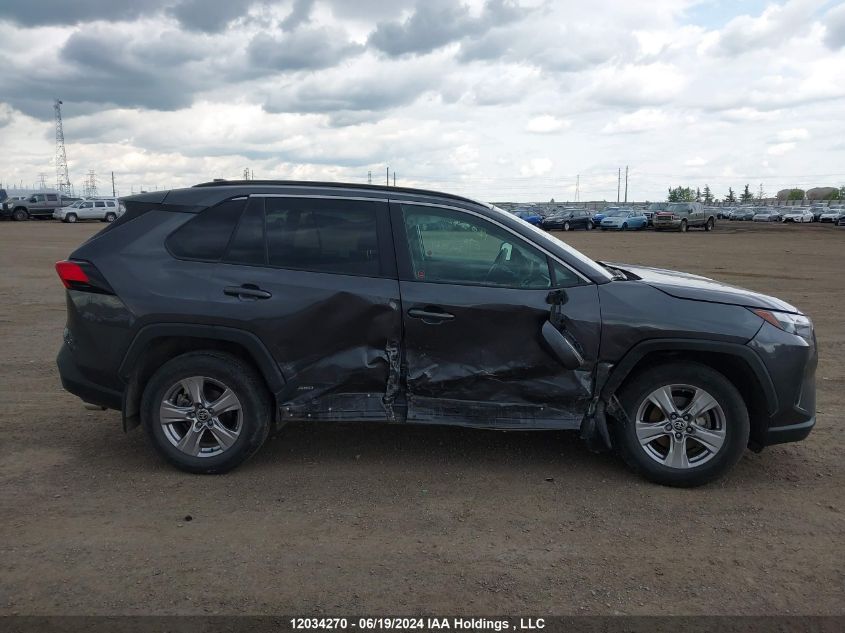 2022 Toyota Rav4 Hybrid Xle VIN: 2T3RWRFV2NW131754 Lot: 12034270