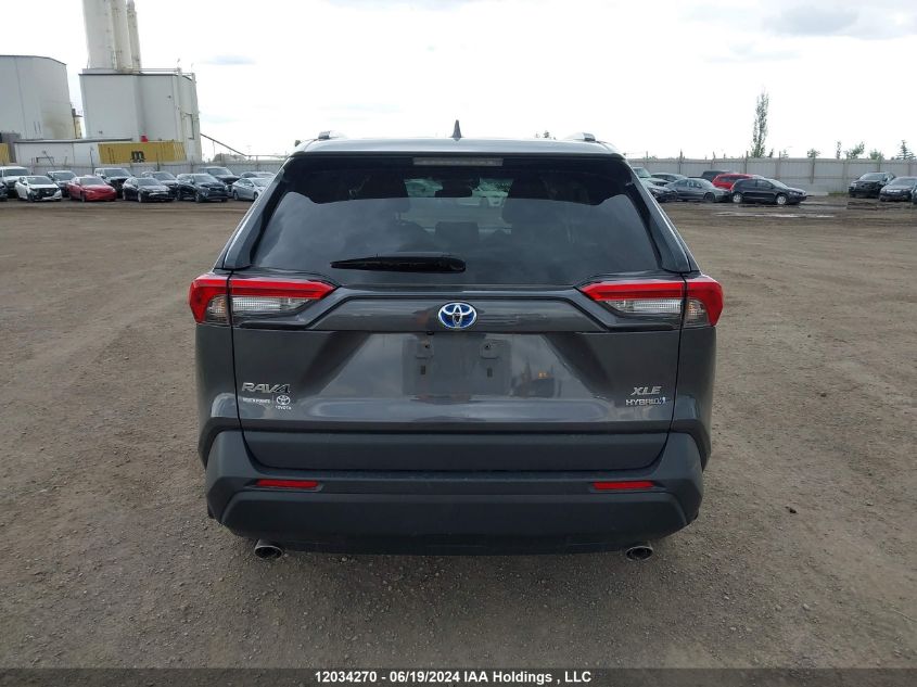 2022 Toyota Rav4 Hybrid Xle VIN: 2T3RWRFV2NW131754 Lot: 12034270