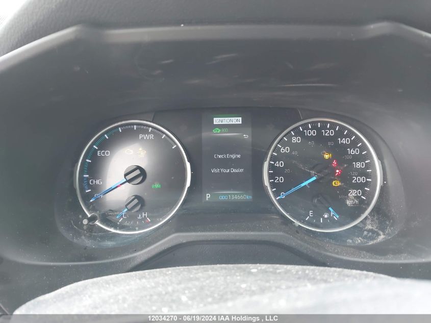 2022 Toyota Rav4 Hybrid Xle VIN: 2T3RWRFV2NW131754 Lot: 12034270