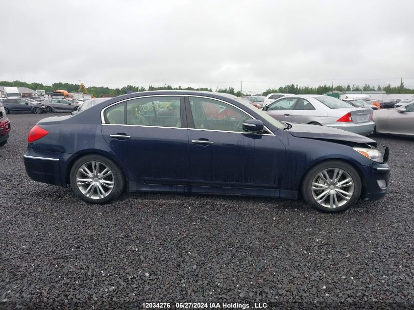 2013 Hyundai Genesis 3.8 Premium VIN: KMHGC4DD3DU236436 Lot: 12034276