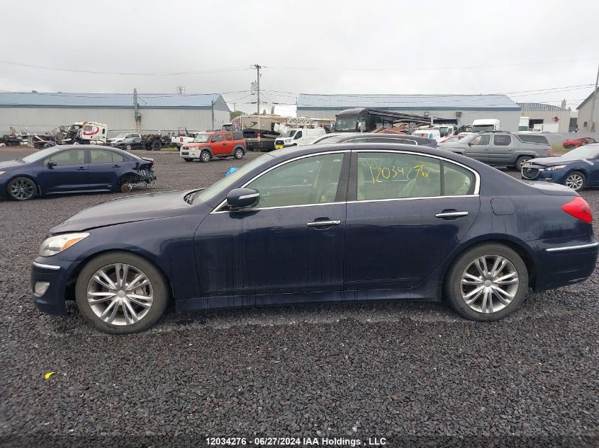 2013 Hyundai Genesis 3.8 Premium VIN: KMHGC4DD3DU236436 Lot: 12034276