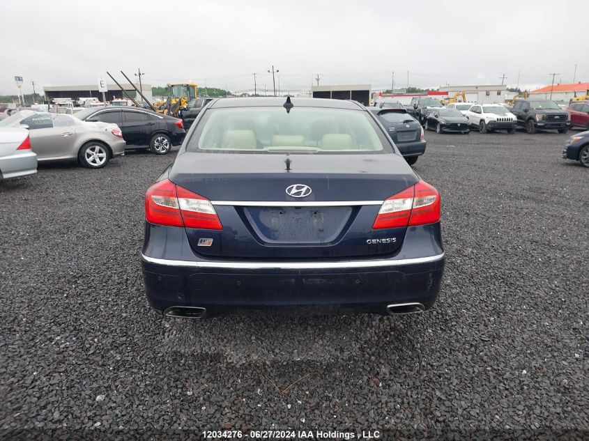 2013 Hyundai Genesis 3.8 Premium VIN: KMHGC4DD3DU236436 Lot: 12034276