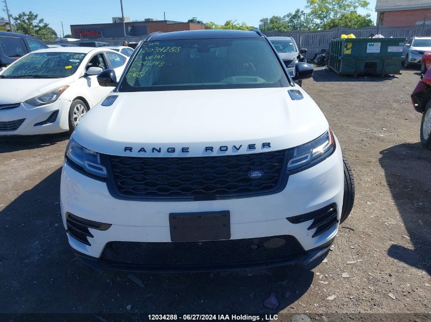 2021 Land Rover Range Rover Velar VIN: SALYM2FU8MA298643 Lot: 12034288