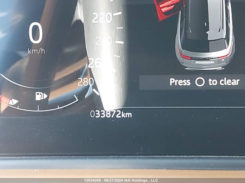 2021 Land Rover Range Rover Velar VIN: SALYM2FU8MA298643 Lot: 12034288