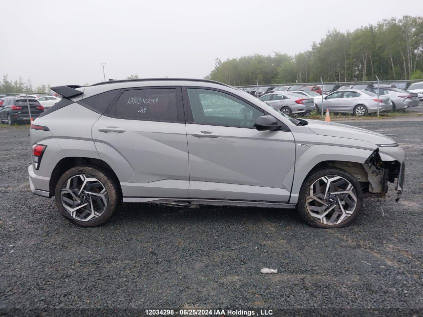 2024 Hyundai Kona 1.6T N Line VIN: KM8HACA30RU035603 Lot: 12034298