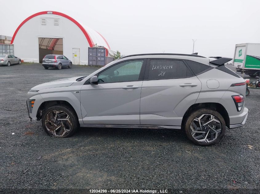 2024 Hyundai Kona 1.6T N Line VIN: KM8HACA30RU035603 Lot: 12034298