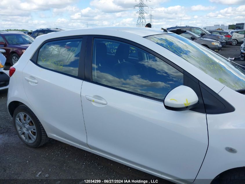 2011 Mazda Mazda2 VIN: JM1DE1HY5B0113318 Lot: 12034299