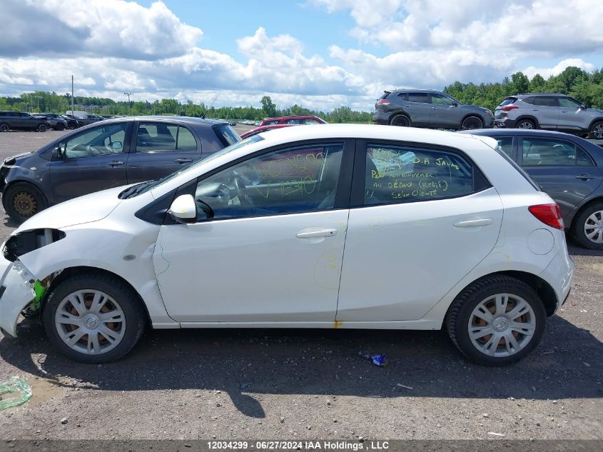 2011 Mazda Mazda2 VIN: JM1DE1HY5B0113318 Lot: 12034299