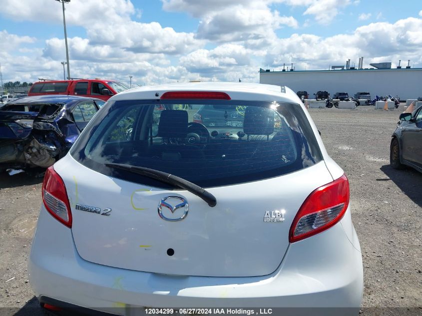 2011 Mazda Mazda2 VIN: JM1DE1HY5B0113318 Lot: 12034299