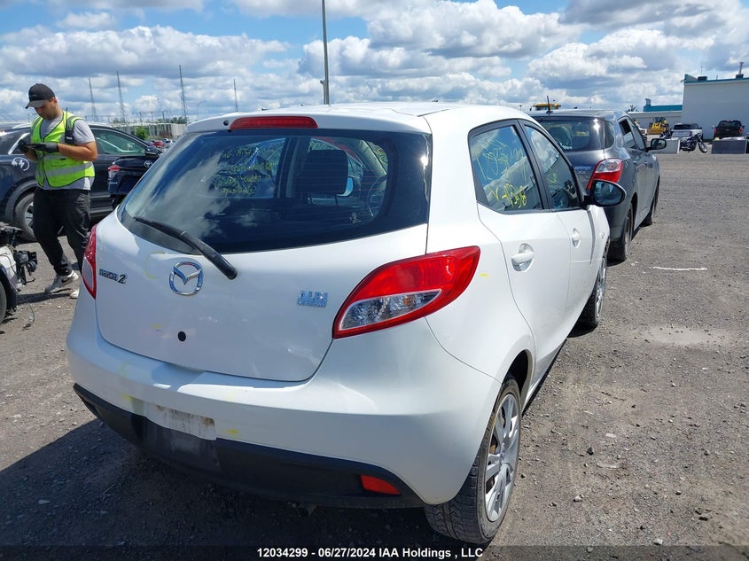 2011 Mazda Mazda2 VIN: JM1DE1HY5B0113318 Lot: 12034299