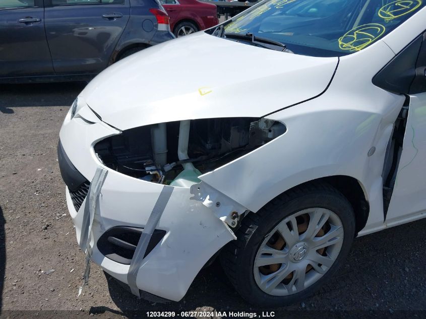 2011 Mazda Mazda2 VIN: JM1DE1HY5B0113318 Lot: 12034299