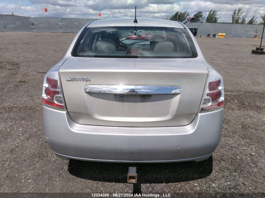 2010 Nissan Sentra VIN: 3N1AB6APXAL695639 Lot: 12034300