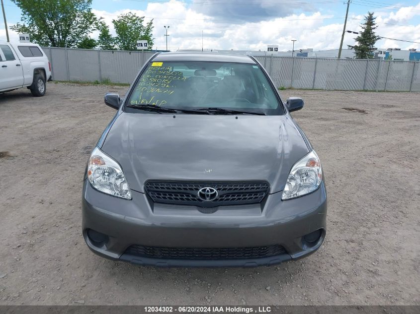 2006 Toyota Corolla Matrix Xr VIN: 2T1KR32E76C580161 Lot: 12034302