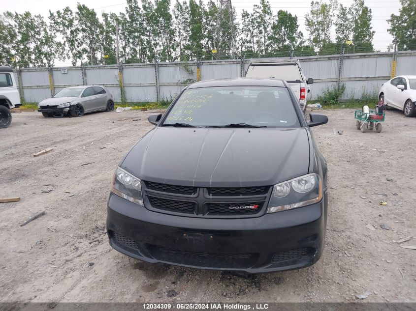 2014 Dodge Avenger VIN: 1C3CDZABXEN214269 Lot: 12034309