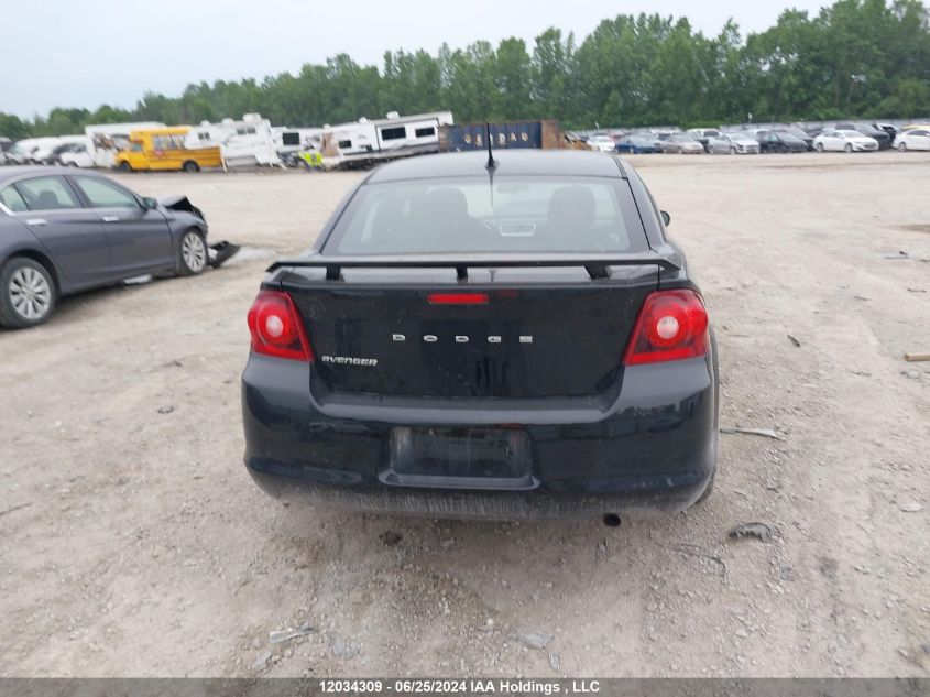 2014 Dodge Avenger VIN: 1C3CDZABXEN214269 Lot: 12034309