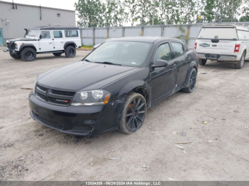 2014 Dodge Avenger VIN: 1C3CDZABXEN214269 Lot: 12034309