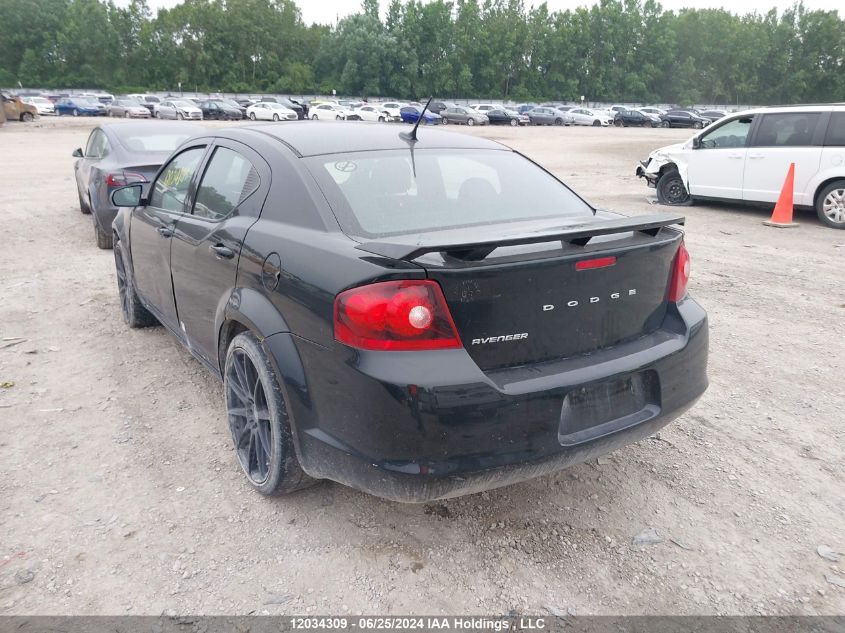 2014 Dodge Avenger VIN: 1C3CDZABXEN214269 Lot: 12034309