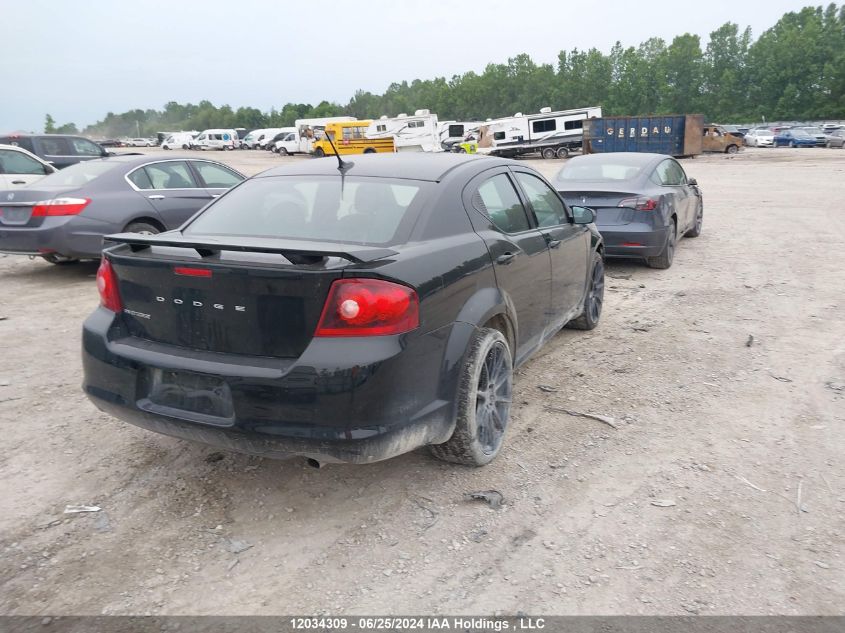 2014 Dodge Avenger VIN: 1C3CDZABXEN214269 Lot: 12034309