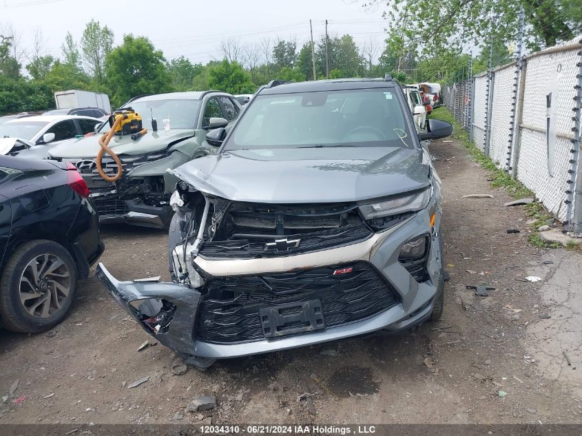 2021 Chevrolet Trailblazer VIN: KL79MUSL7MB091091 Lot: 12034310