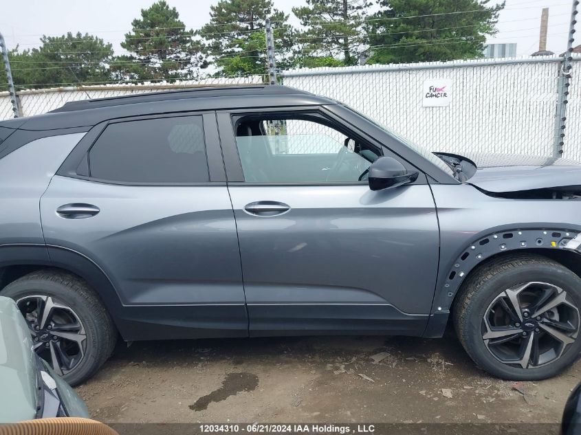 2021 Chevrolet Trailblazer VIN: KL79MUSL7MB091091 Lot: 12034310