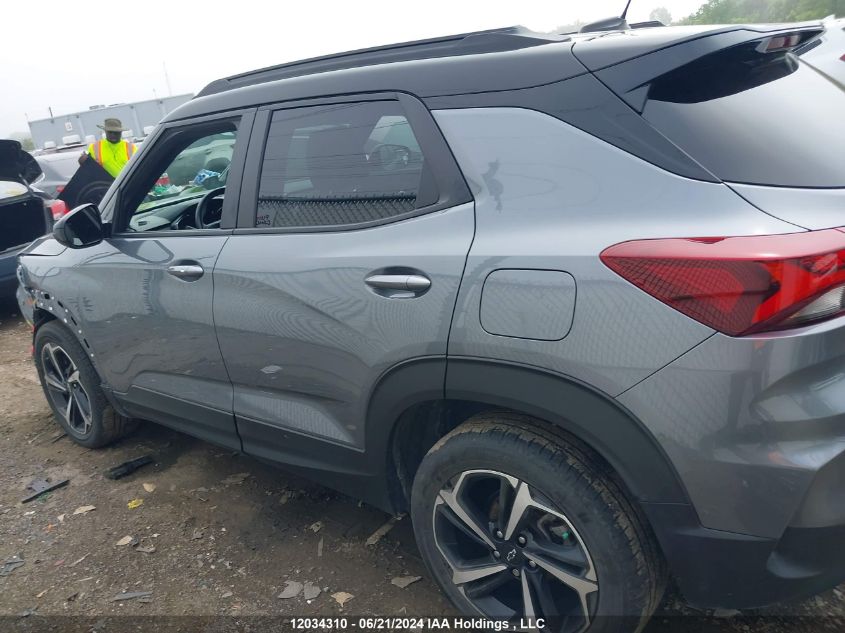 2021 Chevrolet Trailblazer VIN: KL79MUSL7MB091091 Lot: 12034310