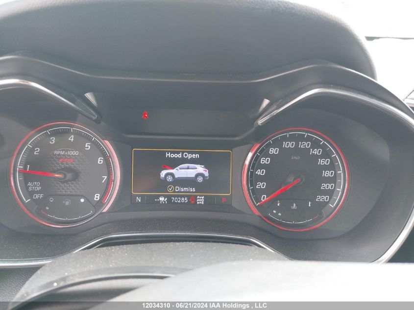 2021 Chevrolet Trailblazer VIN: KL79MUSL7MB091091 Lot: 12034310