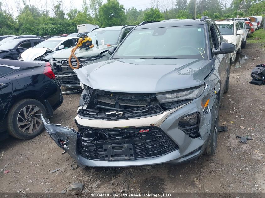 2021 Chevrolet Trailblazer VIN: KL79MUSL7MB091091 Lot: 12034310