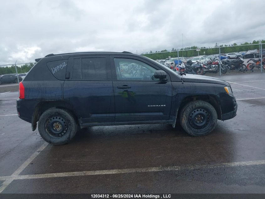 2013 Jeep Compass VIN: 1C4NJDAB7DD114117 Lot: 12034312