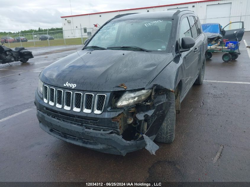 2013 Jeep Compass VIN: 1C4NJDAB7DD114117 Lot: 12034312