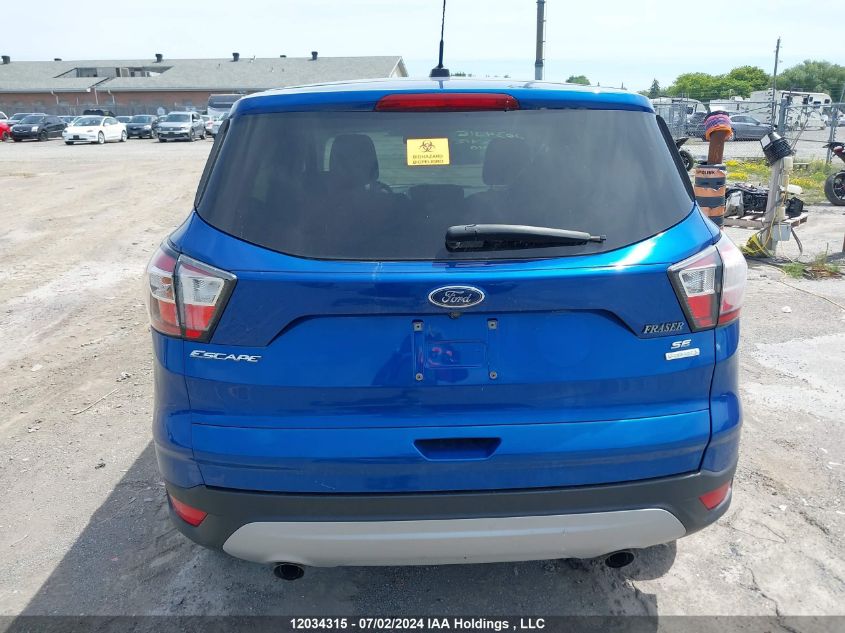 2017 Ford Escape Se VIN: 1FMCU0GDXHUA42010 Lot: 12034315
