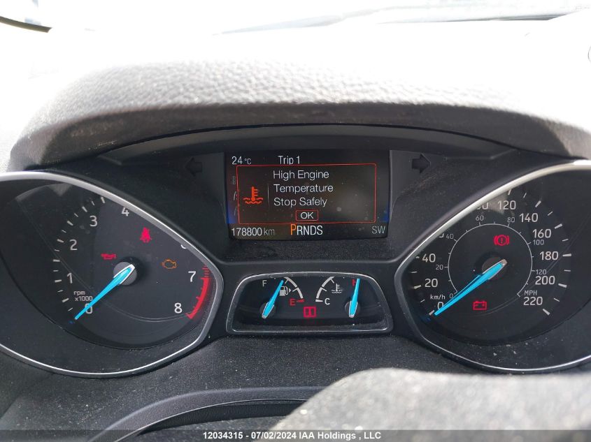 2017 Ford Escape Se VIN: 1FMCU0GDXHUA42010 Lot: 12034315