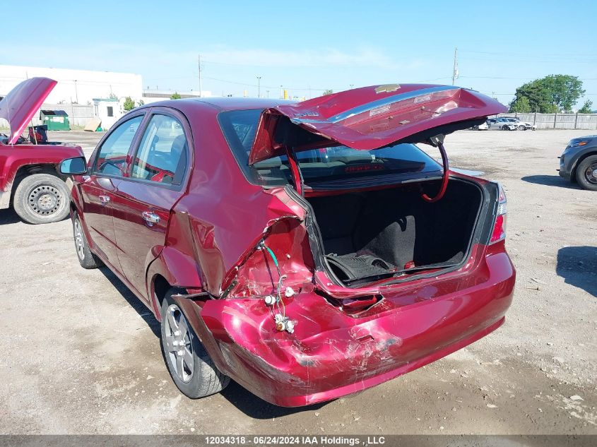 2011 Chevrolet Aveo VIN: 3G1TB5DG5BL145108 Lot: 12034318
