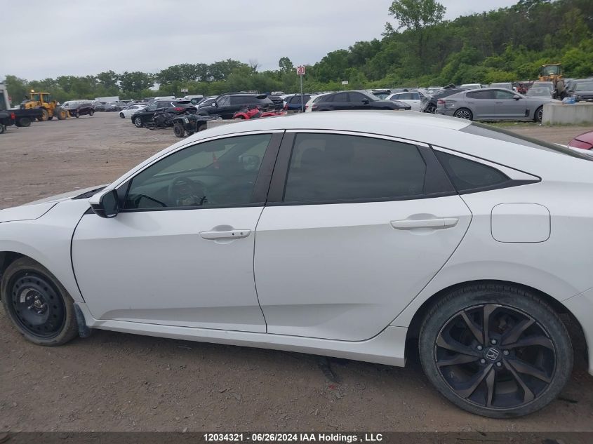 2020 Honda Civic Sedan VIN: 2HGFC2F88LH027913 Lot: 12034321