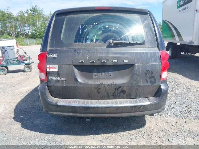 2017 Dodge Grand Caravan Se VIN: 2C4RDGBGXHR767693 Lot: 12034324