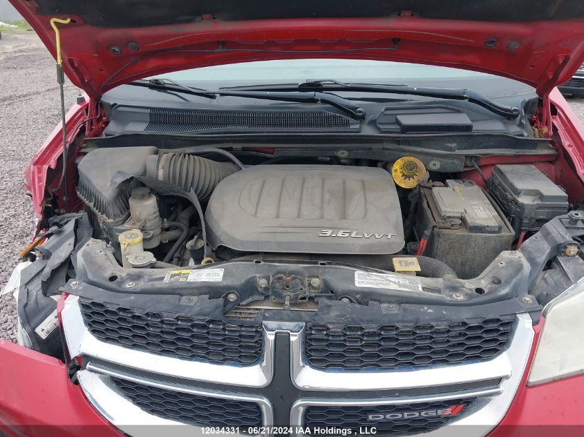 2014 Dodge Grand Caravan Se/Sxt VIN: 2C4RDGBG3ER235438 Lot: 12034331