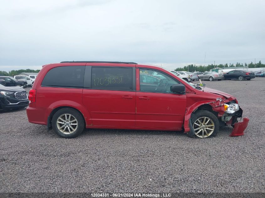 2014 Dodge Grand Caravan Se/Sxt VIN: 2C4RDGBG3ER235438 Lot: 12034331