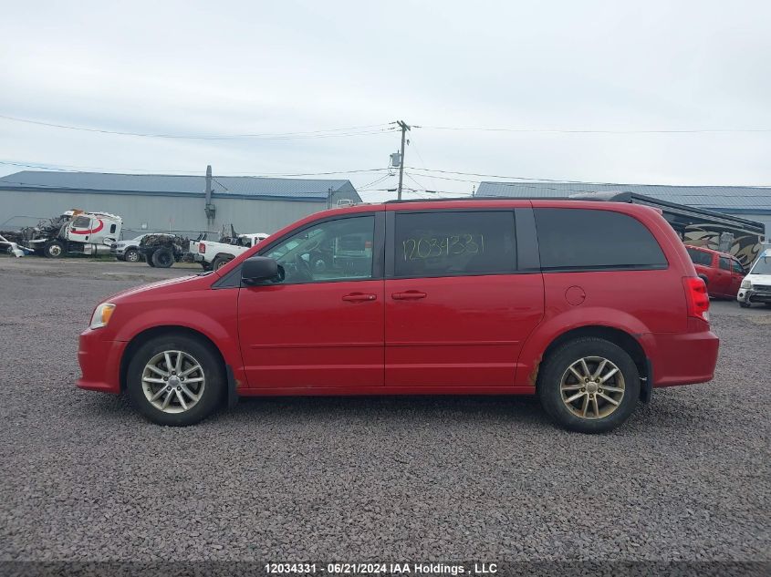 2014 Dodge Grand Caravan Se/Sxt VIN: 2C4RDGBG3ER235438 Lot: 12034331