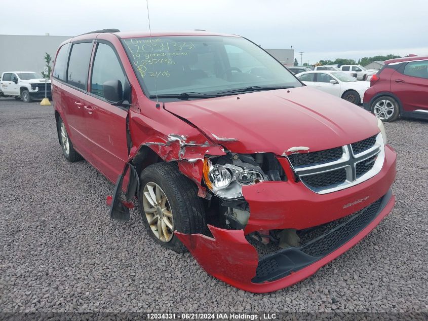 2014 Dodge Grand Caravan Se/Sxt VIN: 2C4RDGBG3ER235438 Lot: 12034331