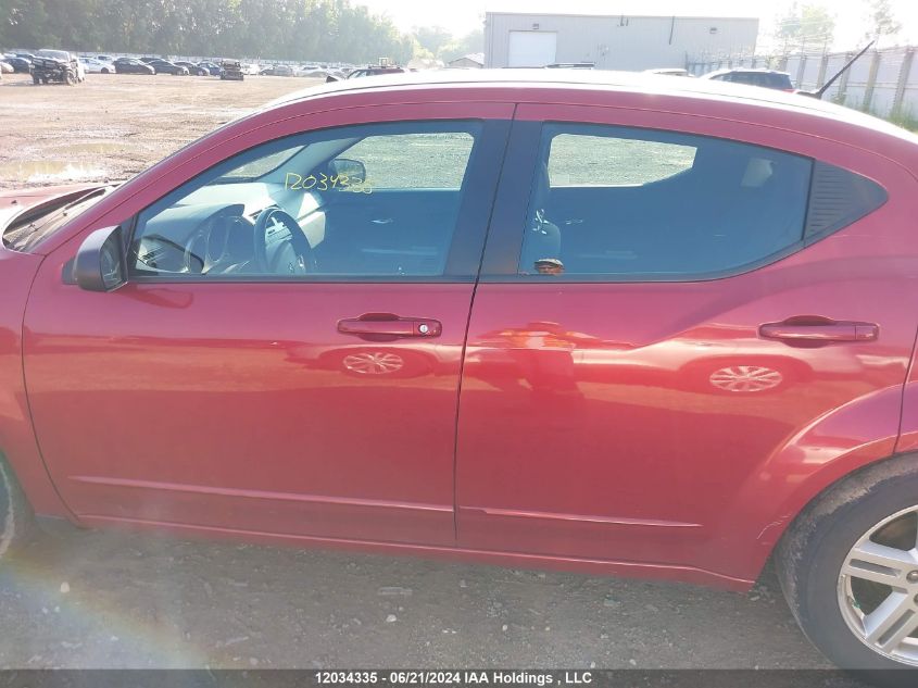 2010 Dodge Avenger Sxt VIN: 1B3CC5FB4AN231175 Lot: 12034335