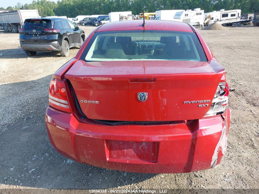2010 Dodge Avenger Sxt VIN: 1B3CC5FB4AN231175 Lot: 12034335