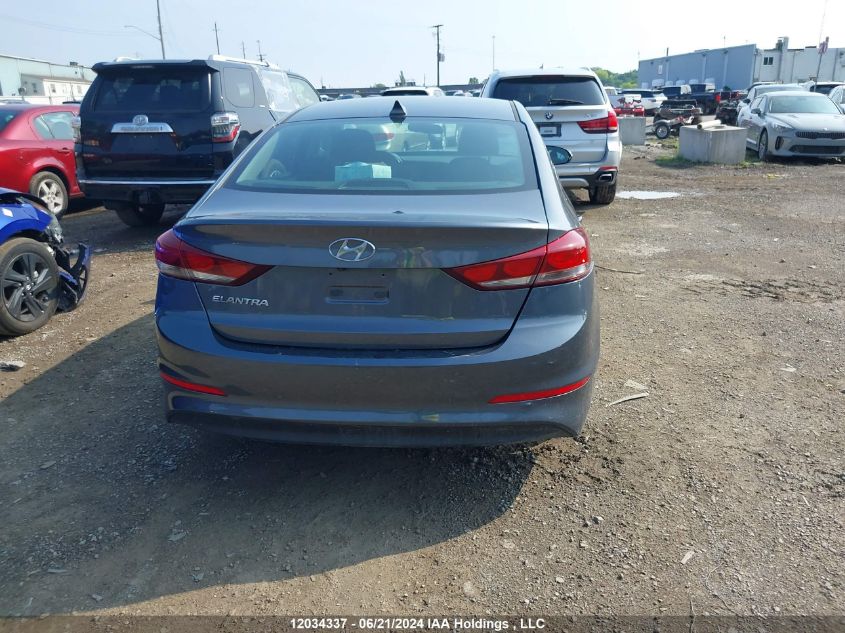 2017 Hyundai Elantra Se/Value/Limited VIN: KMHD84LF7HU399698 Lot: 12034337