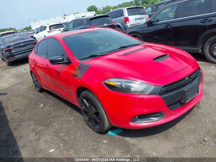 1C3CDFGB4GD816731 2016 Dodge Dart Gt Sport