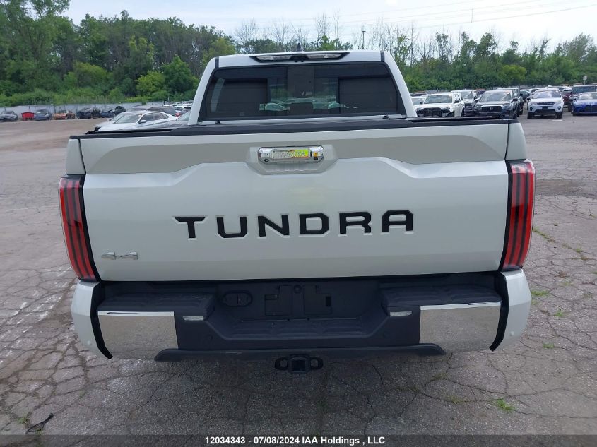 2024 Toyota Tundra Crewmax Platinum/Crewmax 1794 VIN: 5TFMA5DB4RX141780 Lot: 12034343