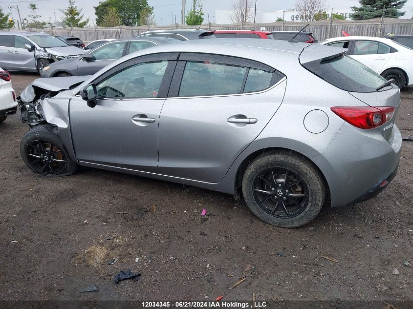 2016 Mazda Mazda3 VIN: 3MZBM1L72GM281184 Lot: 12034345